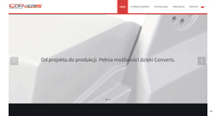 Desktop Screenshot of converis.pl