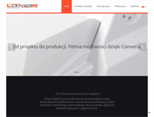 Tablet Screenshot of converis.pl
